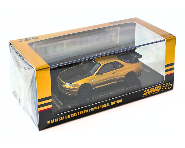 INNO MODELS 1/64「スカイライン GT-R (R34)”TOP SECRET” 東京 INNO MODELS 1/64「スカイライン GT-R (R34)”TOP SECRET” 東京