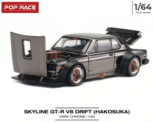 1/64 POP RACE֥饤GT-R V8 DRIFT(HAKOSUKA)()ߥ˥