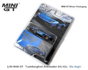 1/64 MINI GT֥ܥ륮ˡ󥿥ɡSVJ 63(Blu Aegir)ߥ˥/֥ꥹѥå