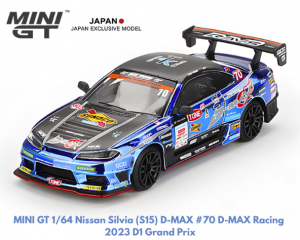 1/64 MINI GTNissan ӥ (S15) D1 GP 2023 #70 D-MAX RACINGץߥ˥
