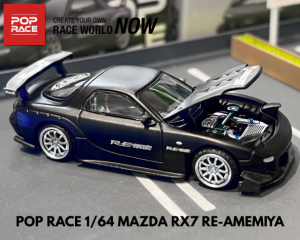 <img class='new_mark_img1' src='https://img.shop-pro.jp/img/new/icons5.gif' style='border:none;display:inline;margin:0px;padding:0px;width:auto;' />1/64 POP RACE֥ޥĥ RX7 REܡ(ޥåȥ֥åϥ顼)ߥ˥