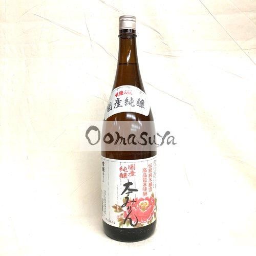 甘強酒造 国産純醸本みりん 1800ml - 大桝屋.com 滋賀の地酒