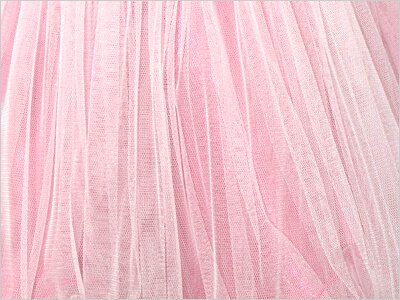 ピンクのワイヤーヘムドレス詳細写真4