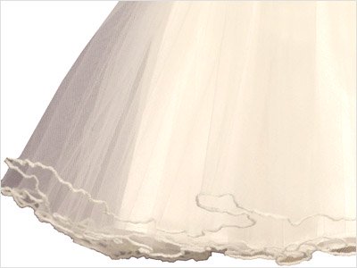 スパンコールフラワーの半袖ドレス詳細写真3