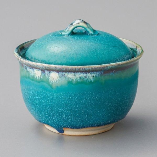 19cm 新品 トルコ陶器 中皿 壁掛け 赤 青 ハンドメイド