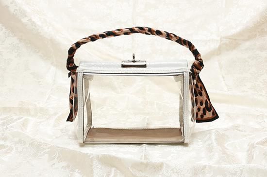 クリアショルダーバッグ 肩紐2種