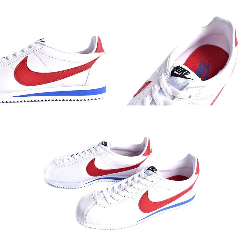 限定 ナイキ コルテッツ レザー スニーカー NIKE WMNS CORTEZ BASIC LEATHER WHITE × TORICO ( 白 赤  ホワイト レディース 807471-103 ) - 海外限定 日本未発売 希少モデル スニーカー ショップ シューズ 大阪 北堀江  プレシャスプレイス【 IMPORT SHOES