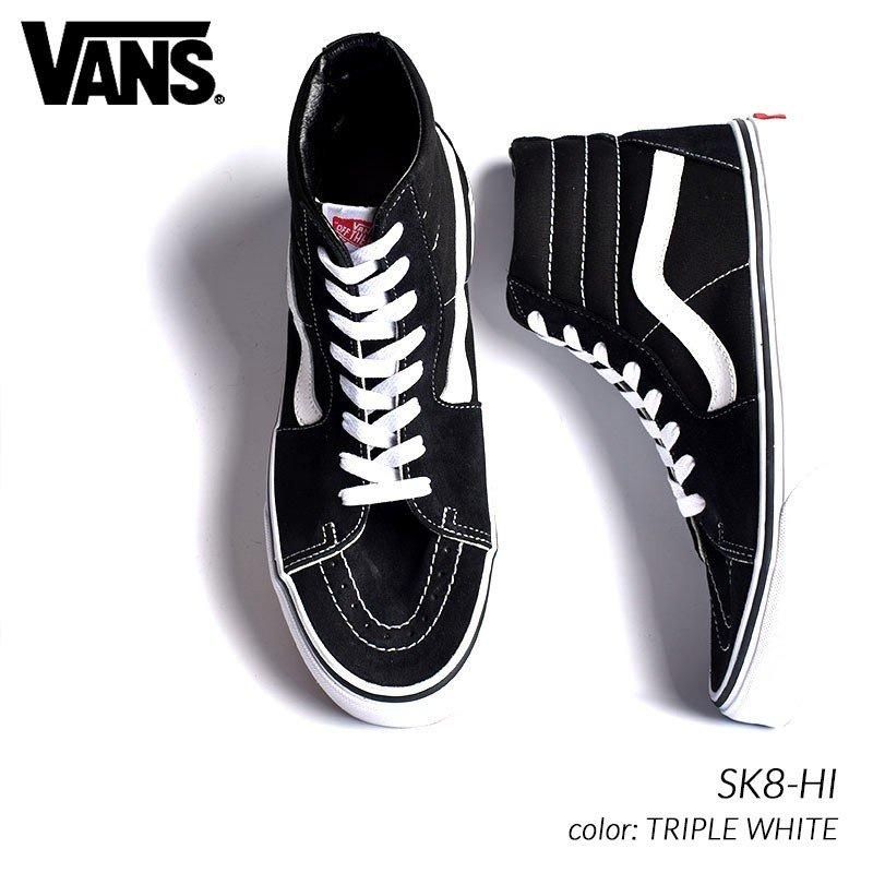 VANS ハイカット スニーカー 黒 - 靴