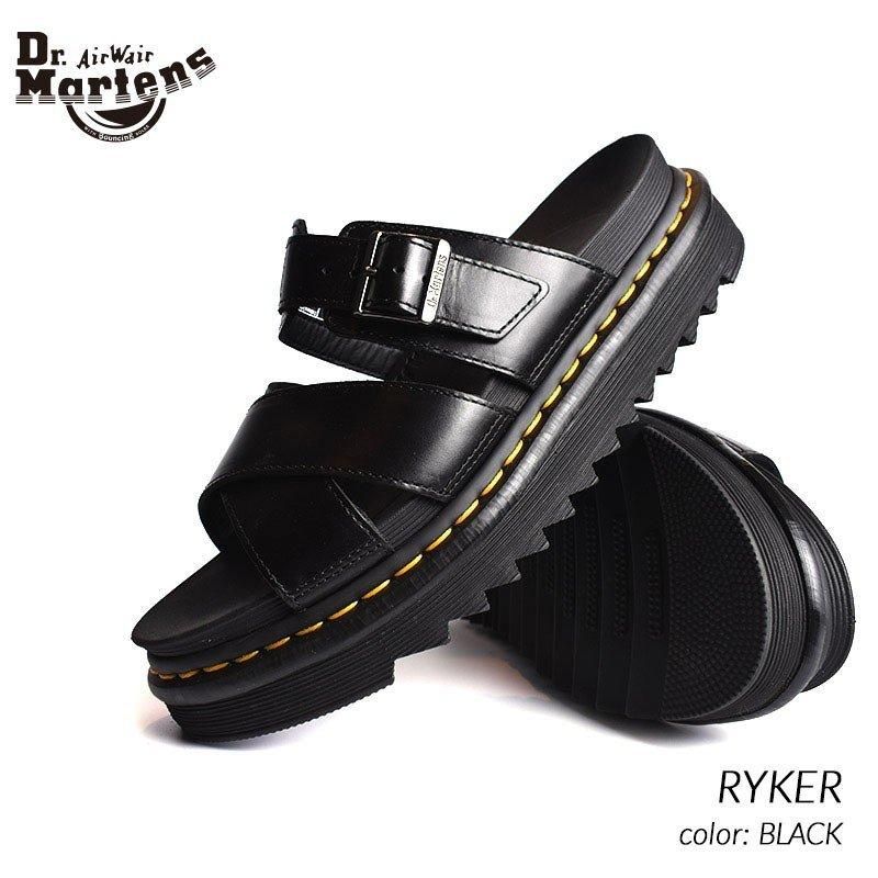 限定 ドクターマーチン ライカー レザー サンダル Dr.Martens RYKER 