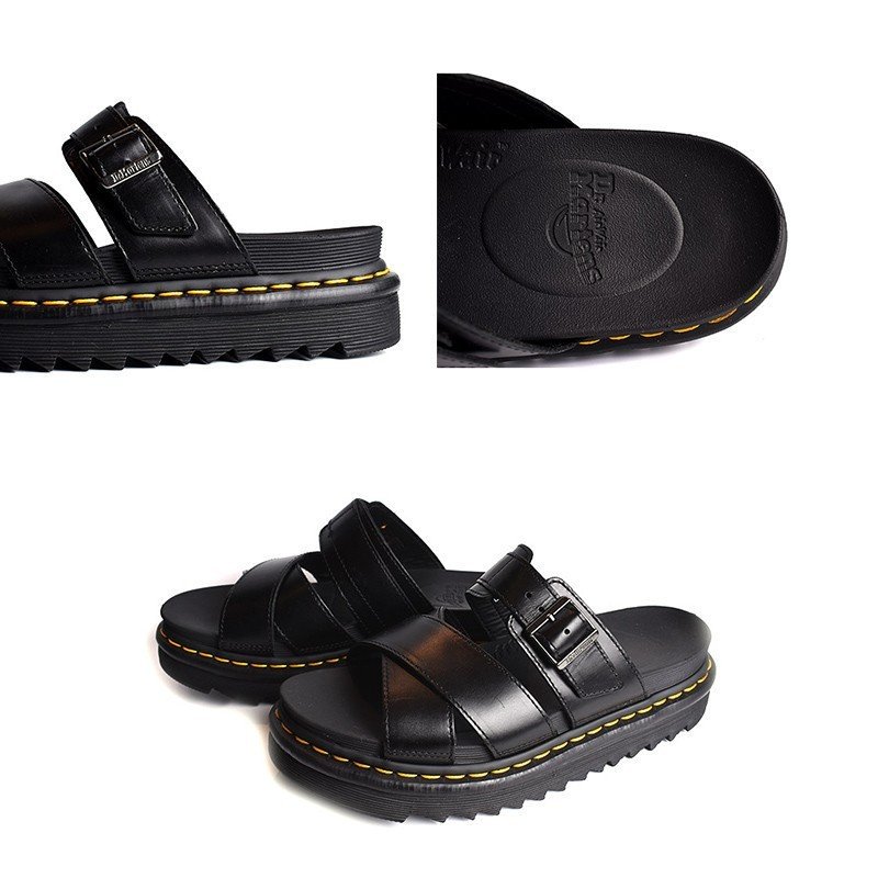 限定 ドクターマーチン ライカー レザー サンダル Dr.Martens RYKER