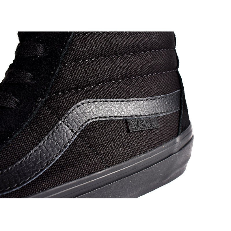 Vans Sk8 Hi Pro Black Out バンズ スケートハイ プロ ハイカットスニーカー メンズ 黒 ブラック スケハイ Vn000vhg10j 海外限定 日本未発売 希少モデル スニーカー ショップ シューズ 大阪 北堀江 プレシャスプレイス Import Shoes Clothes Shop Precious