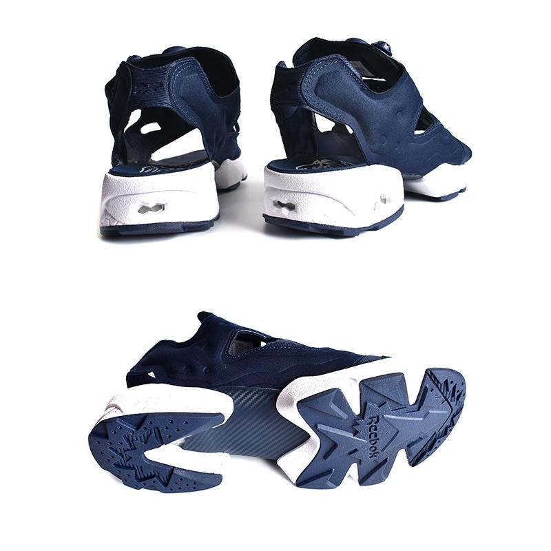 REEBOK INSTAPUMP FURY SANDAL NAVY × WHITE リーボック