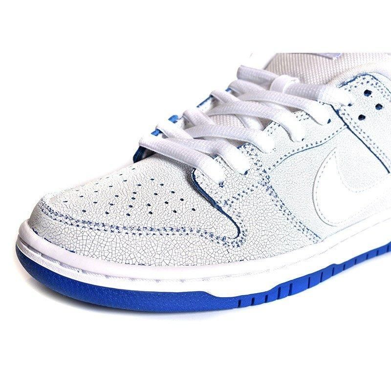 Nike Sb Dunk Low Pro Prm Porcelain ナイキ ダンク ロー プロ プレミアム スニーカー 白 ホワイト 青 ブルー メンズ Cj64 100 海外限定 日本未発売 希少モデル スニーカー ショップ シューズ 大阪 北堀江 プレシャスプレイス Import