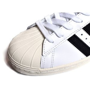 adidas SUPERSTAR 80s WHITE × BLACK アディダス スーパースター