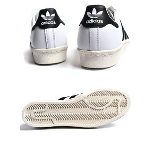 adidas SUPERSTAR 80s WHITE × BLACK アディダス スーパースター 80s