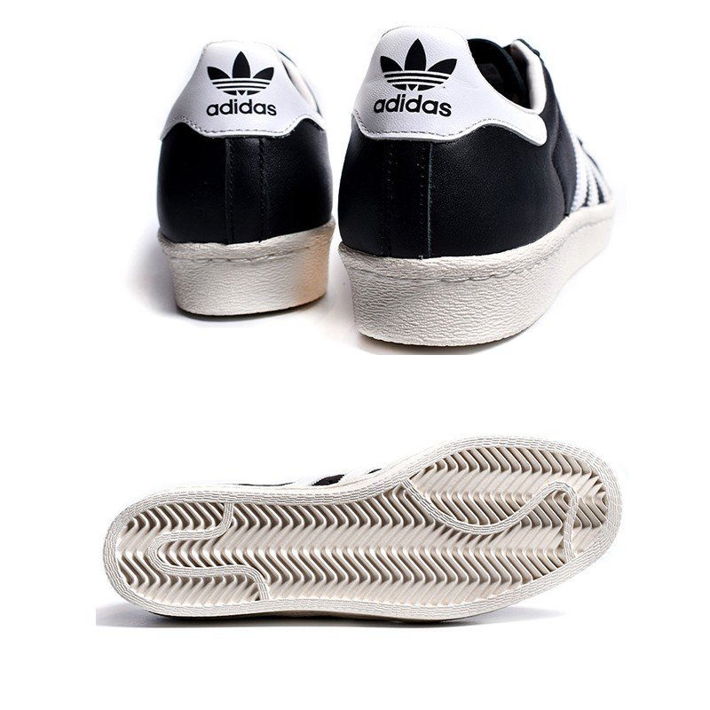 adidas SUPERSTAR 80s BLACK × WHITE アディダス スーパースター 80s