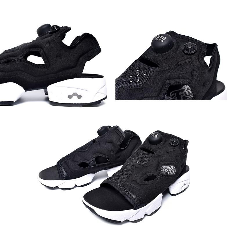 REEBOK INSTAPUMP FURY SANDAL BLACK × WHITE リーボック インスタ ポンプフューリー サンダル