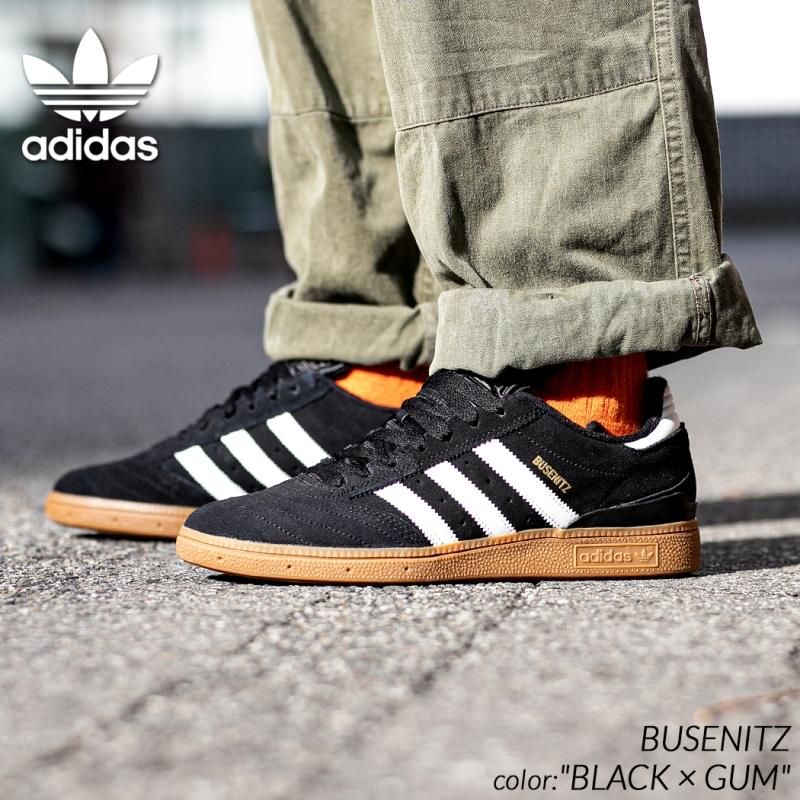 adidas SB BUSENITZ BLACK × GUM アディダス ブセニツ