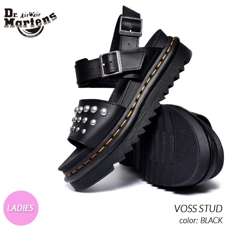 Dr.Martens VOSS STUD BLACK ドクターマーチン ボス スタッヅ レザー 