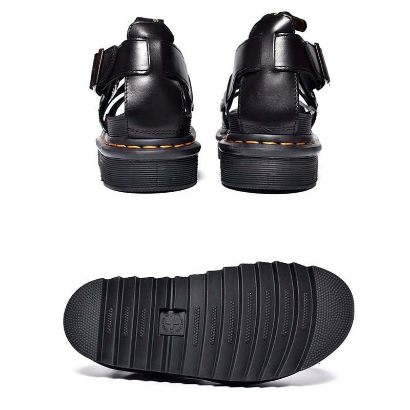 Dr.Martens TERRY BLACK ドクターマーチン テリー レザー サンダル ( 黒 ブラック メンズ レディース 厚底 23521001  ) - 海外限定 日本未発売 希少モデル スニーカー ショップ シューズ 大阪 北堀江 プレシャスプレイス【 IMPORT SHOES &  CLOTHES SHOP PRECIOUS PLACE】