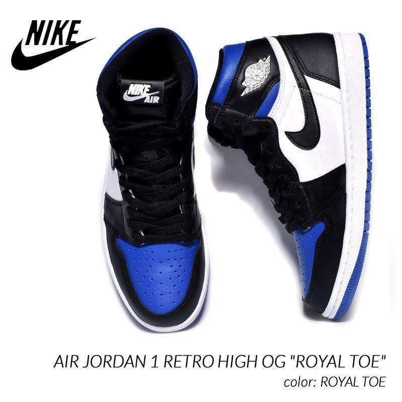 Nike Air Jordan 1 Retro High OG RoyalToeNike