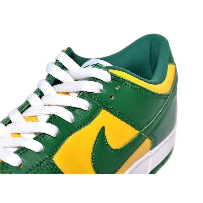 Nike Dunk Low Sp Brazil ナイキ ダンク ロー プロ ブラジル スニーカー 白 黄色 緑 ラスタカラー Cu1727 700 海外限定 日本未発売 希少モデル スニーカー ショップ シューズ 大阪 北堀江 プレシャスプレイス Import Shoes Clothes