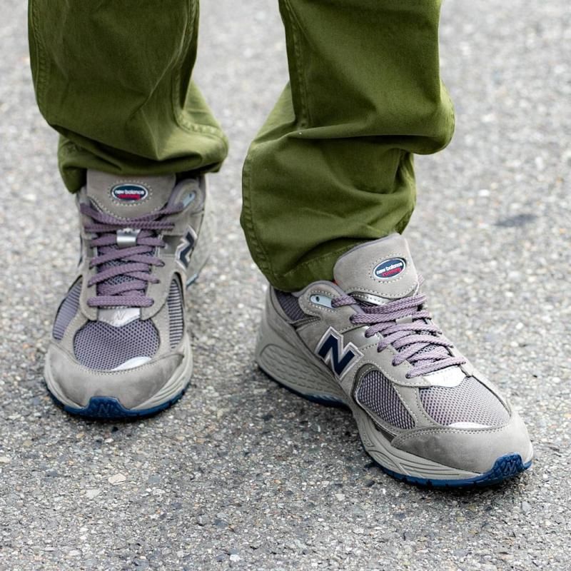 NEW BALANCE ML2002RA GRAY  NAVY ˥塼Х ˡ ( 졼  992 990 998  D   ǥ  )