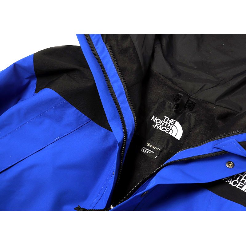 日本未発売 THE NORTH FACE 1990 MOUNTAIN JACKET GTX BLUE × BLACK ザ ノースフェイス ジャケット  ( ゴアテックス NFOA3XEJCZ6 ) - 海外限定 日本未発売 希少モデル スニーカー ショップ シューズ 大阪 北堀江 プレシャスプレイス【  IMPORT SHOES & CLOTHES