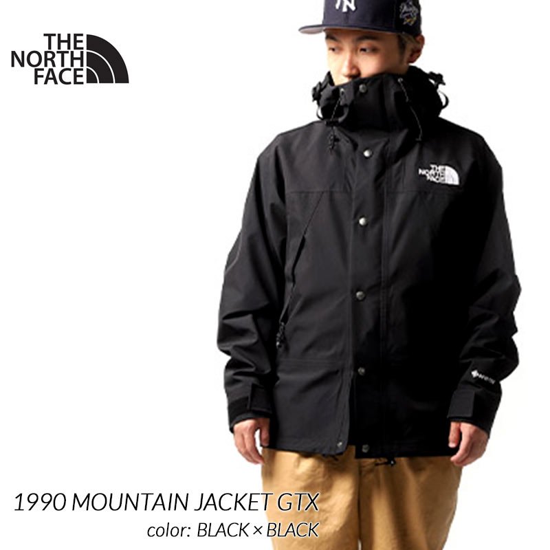 日本未発売 THE NORTH FACE 1990 MOUNTAIN JACKET GTX BLACK × BLACK ...