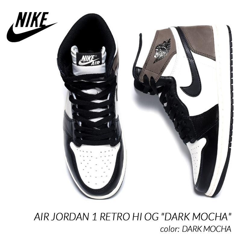 NIKE AIR JORDAN1 RETRO HIGH OG MOCHA付属品 - スニーカー