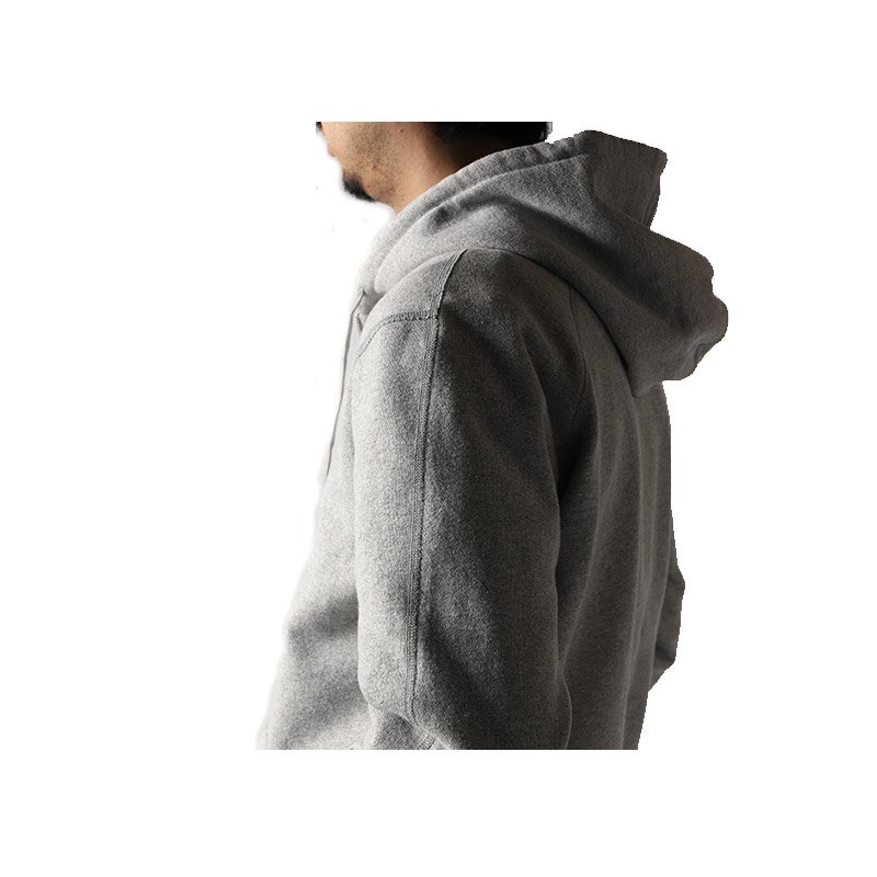 REIGNING CHAMP HEAVYWEIGHT TERRY FULL ZIP HOODIE GRAY レイニング