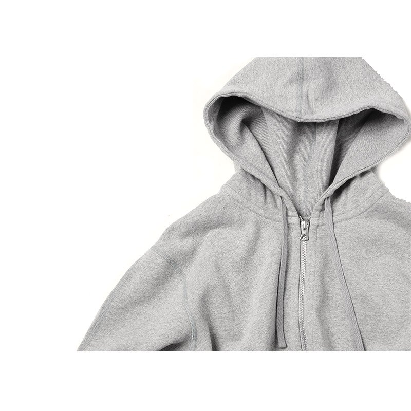 REIGNING CHAMP HEAVYWEIGHT TERRY FULL ZIP HOODIE GRAY レイニング