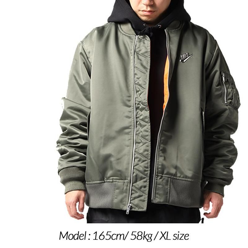 NIKE PUNK PACK BOMBER JACKET KHAKI  ORANGE ʥ ѥ󥯥ѥå ܥС 㥱å ˡ (  MA-1 CZ1671-380 )
