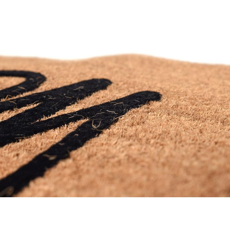 STUSSY WELCOME DOOR MAT BROWN × BLACK ステューシー ウェルカム