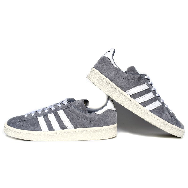 adidas CAMPUS 80s GRAY × WHITE アディダス キャンパス スニーカー