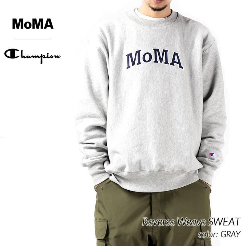 MoMA x Champion Reverse Weave SWEAT GRAY モーマ チャンピオン ...