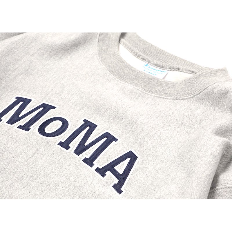 MoMA x Champion Reverse Weave SWEAT GRAY モーマ チャンピオン