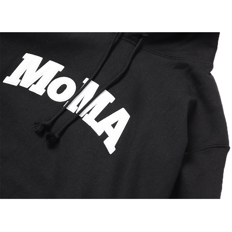 MoMA x Champion Reverse Weave HOODIE BLACK モーマ チャンピオン