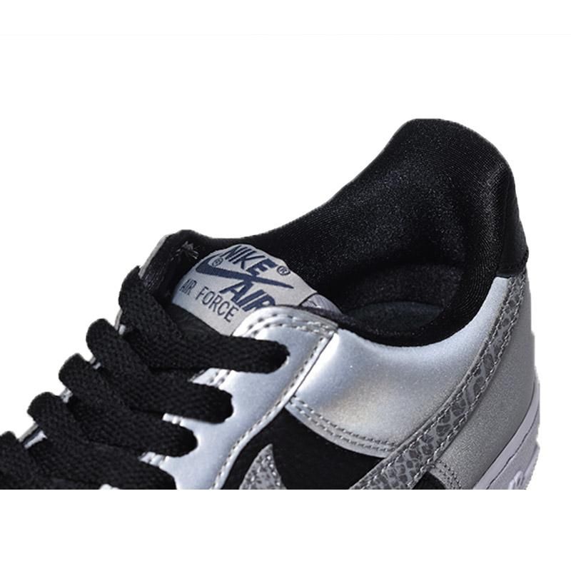 Nike Air Force 1 B Silver Snake 黒蛇 ナイキ エアフォース スニーカー 黒 ブラック シルバー スネーク メンズ Dj6033 001 海外限定 日本未発売 希少モデル スニーカー ショップ シューズ 大阪 北堀江 プレシャスプレイス Import Shoes