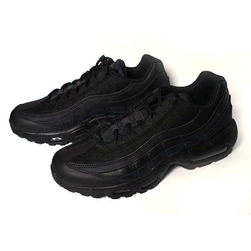 NIKE AIR MAX 95 ESSENTIAL Triple Black ナイキ エアマックス エッセンシャル スニーカー ( 黒 ブラック  トリプルブラック CI3705-001 ) - 海外限定 日本未発売 希少モデル スニーカー ショップ シューズ 大阪 北堀江 プレシャスプレイス【  IMPORT SHOES u0026 CLOTHES SHOP