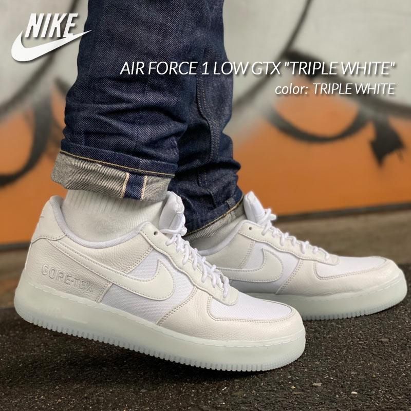 西日本産 NIKE AIR FORCE 1 GTX WHITE 25.5 - 通販 - www.happyhead.in