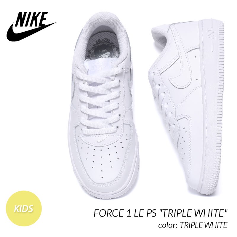 Nike Air Force 1 LE PS Triple White