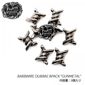 Foxtrot Uniform BARBWIRE DUBRAE 8PACK GUNMETAL フォックストロット