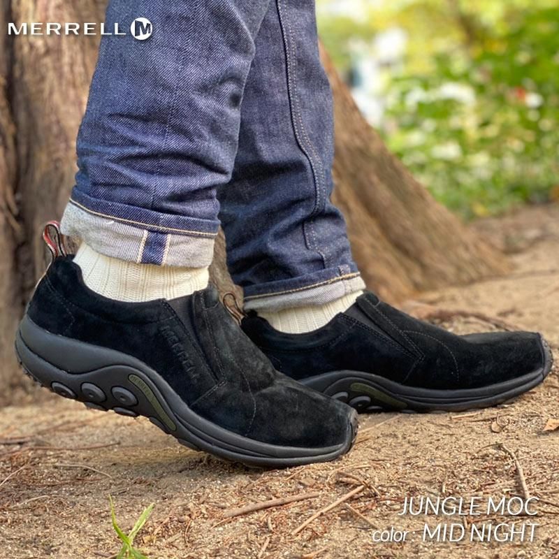 MERRELL JUNGLE MOC MID NIGHT メレル ジャングルモック シューズ 