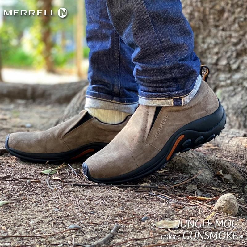 MERRELL JUNGLE MOC GUNSMOKE メレル ジャングルモック シューズ ...