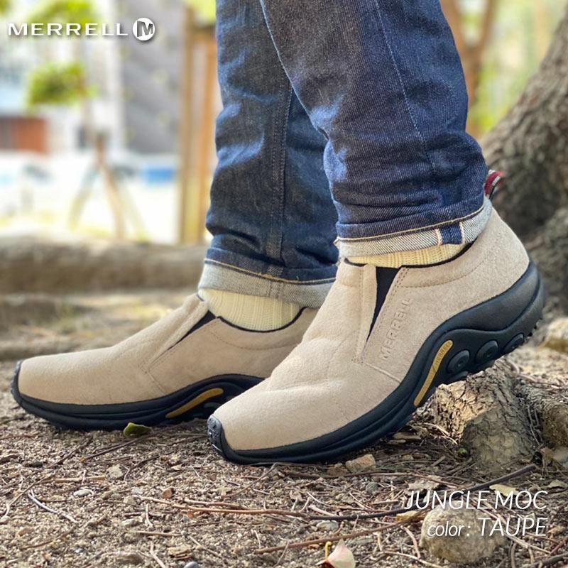 直販直送 MERRELL(メレル) M60801ＪＵＮＧＬＥ ＭＯＣ メンズ C. TAUPE ジャングルモック ウォーキングシューズ 