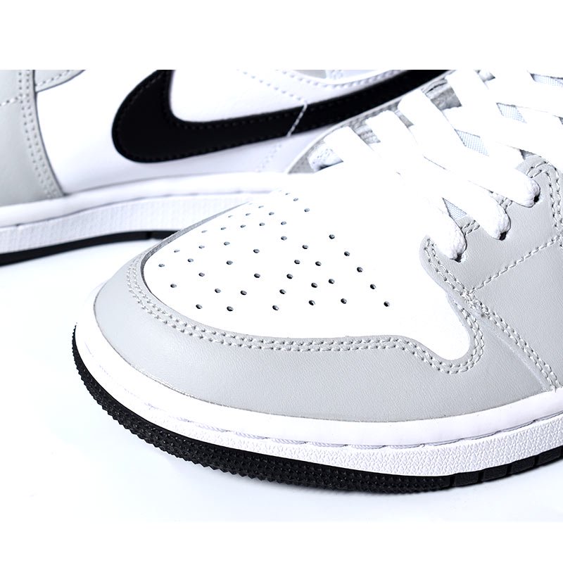 NIKE WMNS AIR JORDAN 1 MID “LIGHT SMOKE GREY” ナイキ ウィメンズ ...