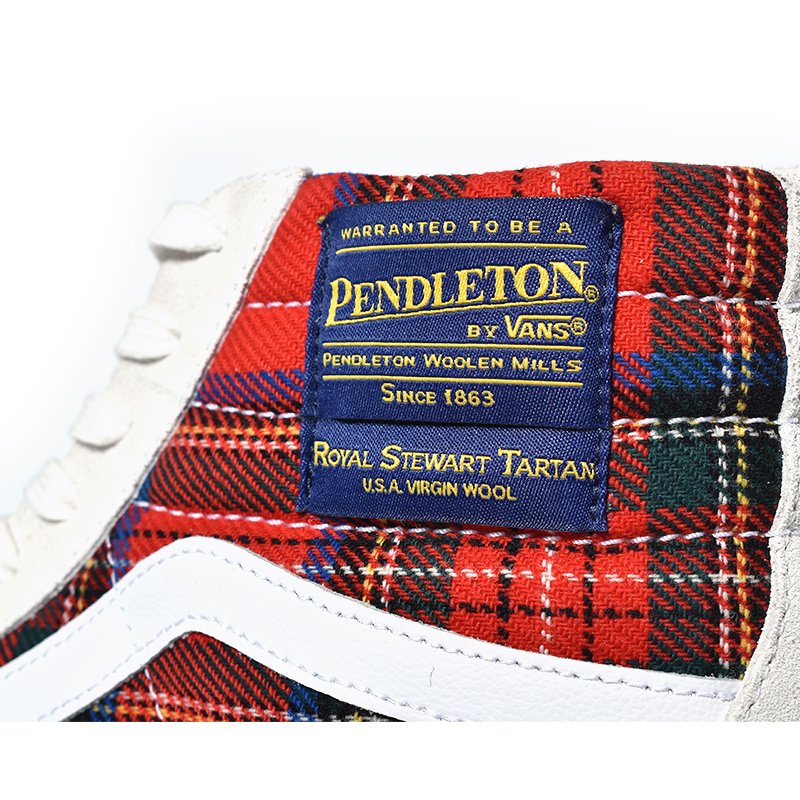 PENDLETON × VANS SK8-HI 38 DX 