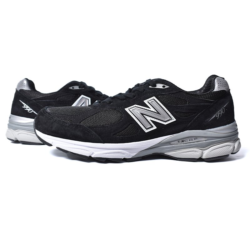 NEW BALANCE ニューバランス スニーカー M990BS3 ローカット スニーカー ブラック系 グレー系 27.5cm