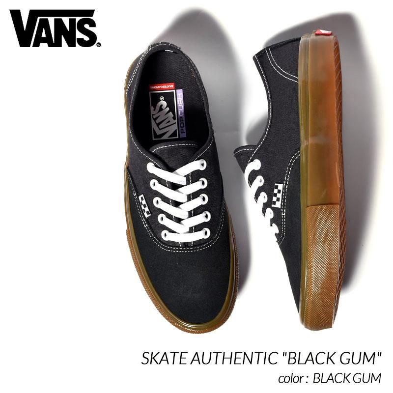 Vans authentic hotsell suede black gum